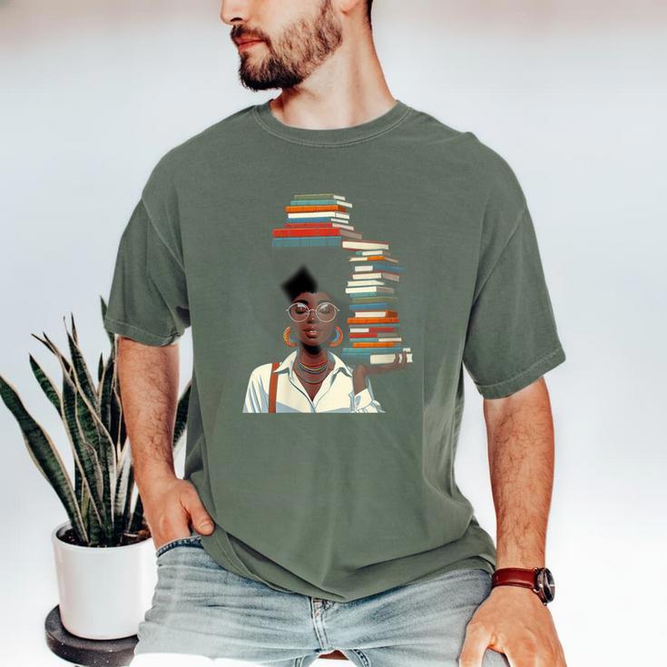 Women's Education Is Freedom Teacher Books Black History Month Men's Comfort Colors T-Shirt