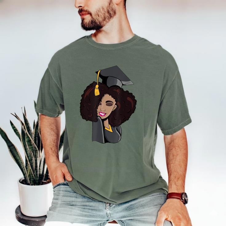 African Woman Educated Graduation 2019 Proud Men's Comfort Colors T-Shirt