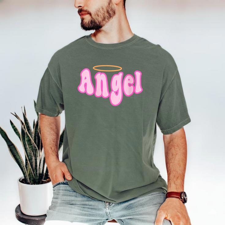 Angel Y2k Aesthetic 2000s Millennial Nostalgia Retro Pink Men's Comfort Colors T-Shirt Angel Y2k Aesthetic 2000s Millennial Nostalgia Retro Pink Men's Comfort Colors T-Shirt