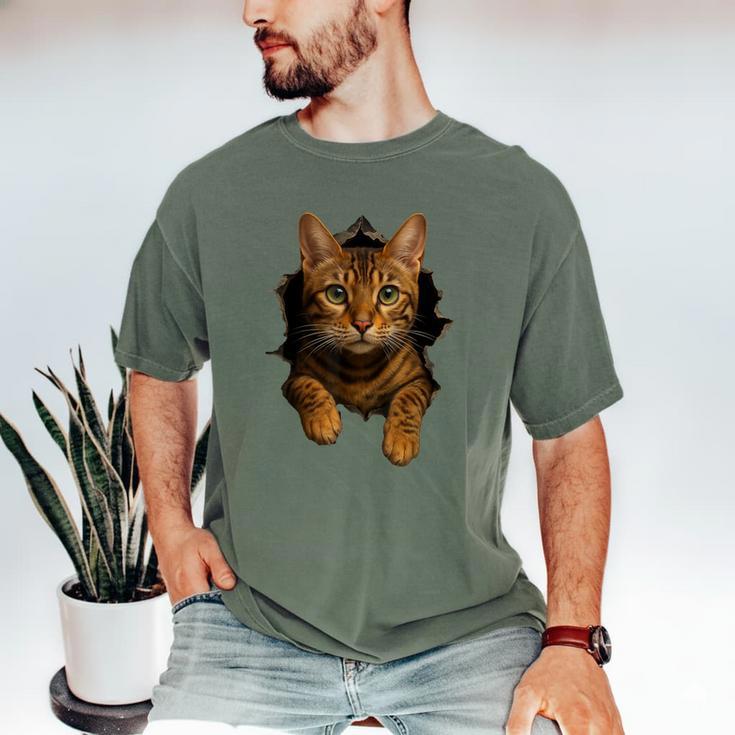 Bengal Cat Lover Animal Pet Bengal Cat Owner Mom Cat Dad Cat Men Women Kids Men's Comfort Colors T-Shirt