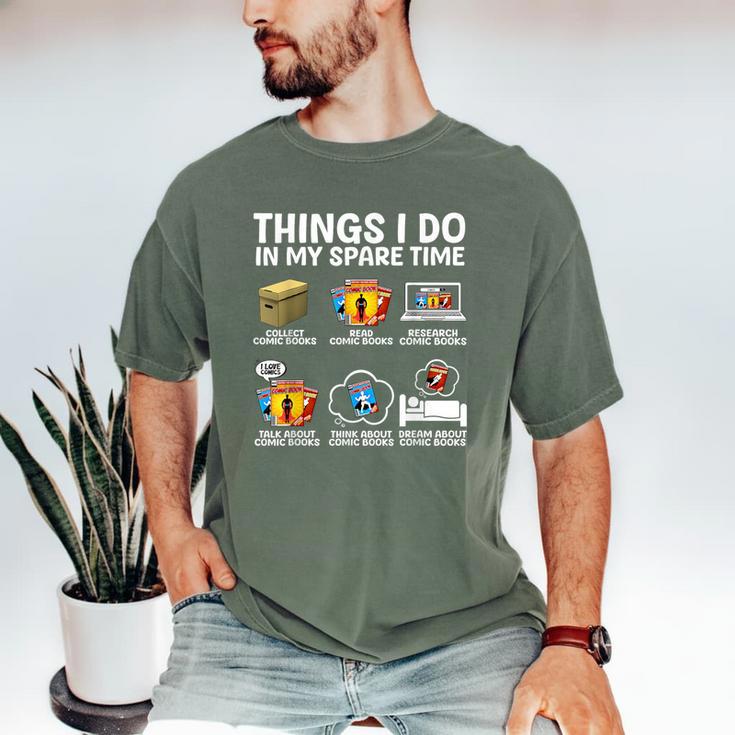Best Comic Book For Men Women Comic Book Collectors Men's Comfort Colors T-Shirt