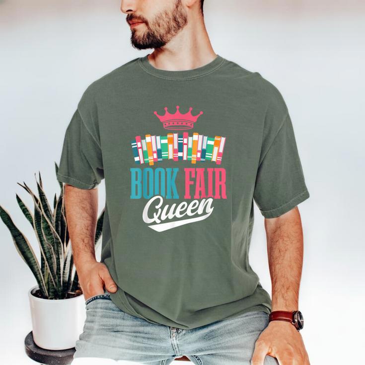 Book Fair Queen Men's Comfort Colors T-Shirt Book Fair Queen Men's Comfort Colors T-Shirt