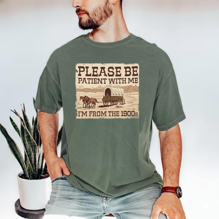 Boomer Millennial Please Be Patient I'm From The 1900s Men's Comfort Colors T-Shirt Boomer Millennial Please Be Patient I'm From The 1900s Men's Comfort Colors T-Shirt