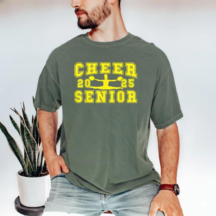 Cheerleading Senior Night Cheer Senior 2025 Graduation 10 Men's Comfort Colors T-Shirt