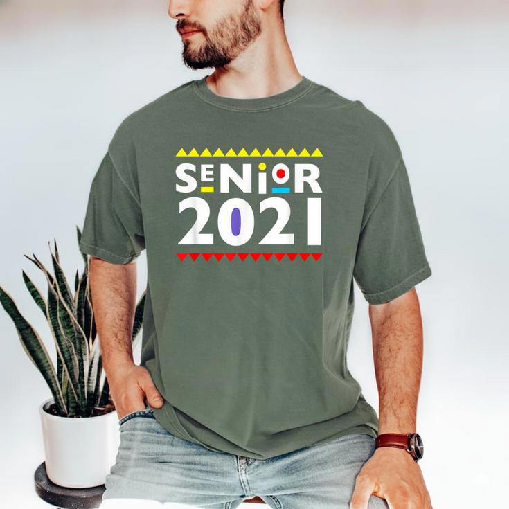 Class Of 2021 Senior Year 90's TV Style Graduation For Grad Men's Comfort Colors T-Shirt