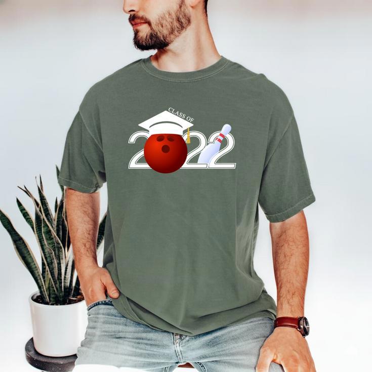 Class Of 2022 Graduation For Him Her Bowling Sports Men's Comfort Colors T-Shirt