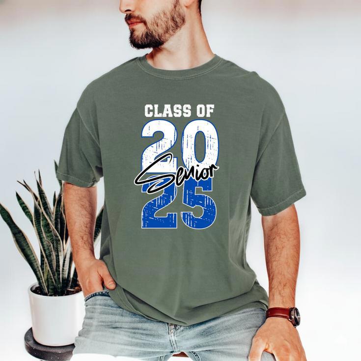 Class Of 2025 Senior Graduation 2025 Blue Men's Comfort Colors T-Shirt
