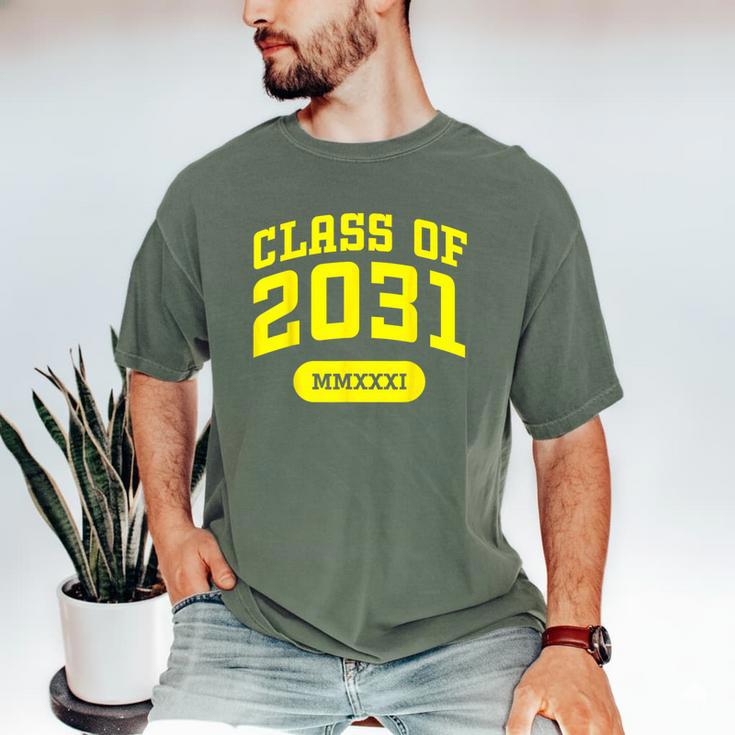 Class Of 2031 Shirts For Kindergarten Photo To Graduation Men's Comfort Colors T-Shirt