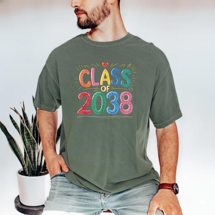 Class Of 2038 Pre K Graduate Preschool Graduation Men's Comfort Colors T-Shirt