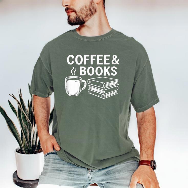 Coffee & Books Men's Comfort Colors T-Shirt