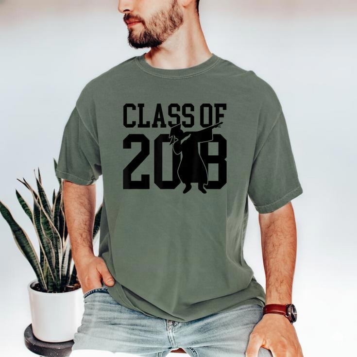 Dabbing Graduation Shirt Class Of 2018 Men's Comfort Colors T-Shirt