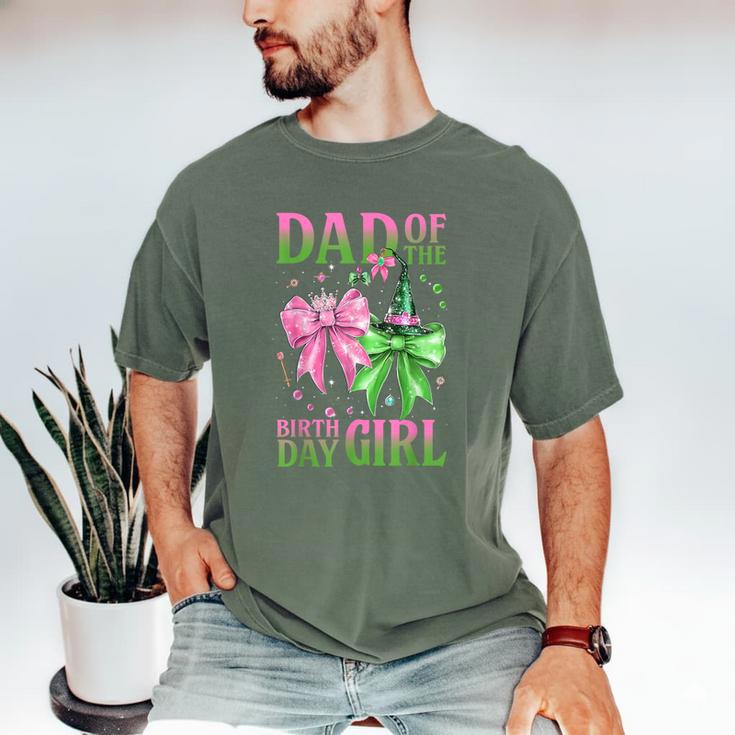 Dad Of The Birthday Girl Coquette Matching Family Party Men's Comfort Colors T-Shirt