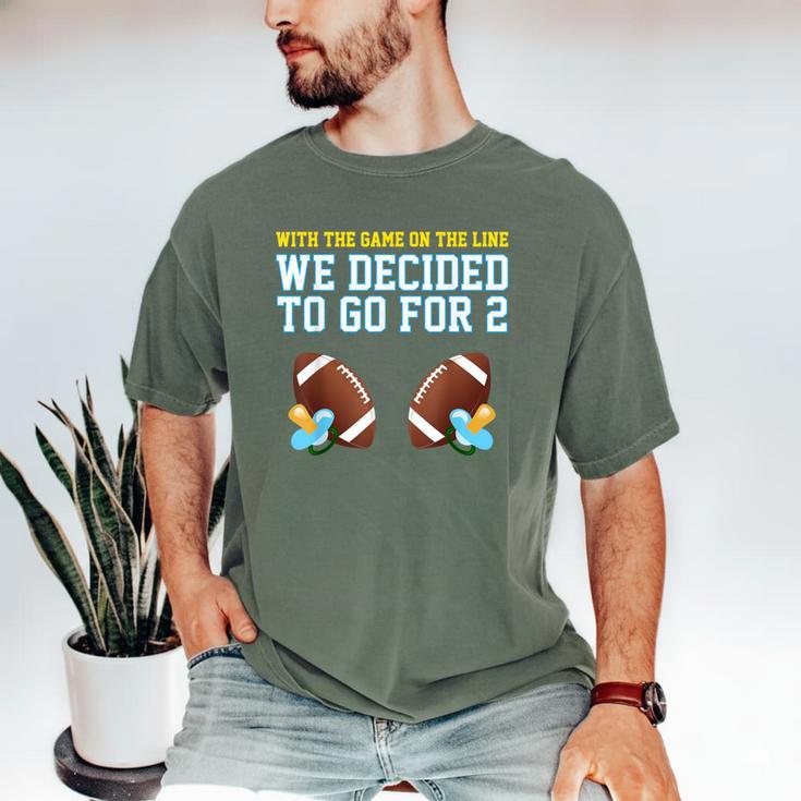Dad Of Twins TShirt Men's Comfort Colors T-Shirt