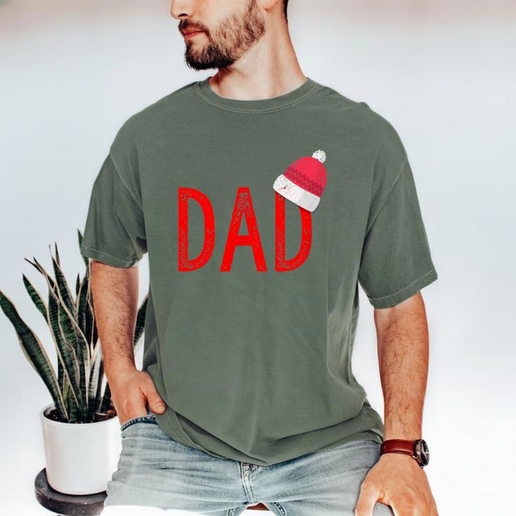 Dad Xmas PJs Christmas Pajamas And Xmas PJ Family Shirt Men's Comfort Colors T-Shirt