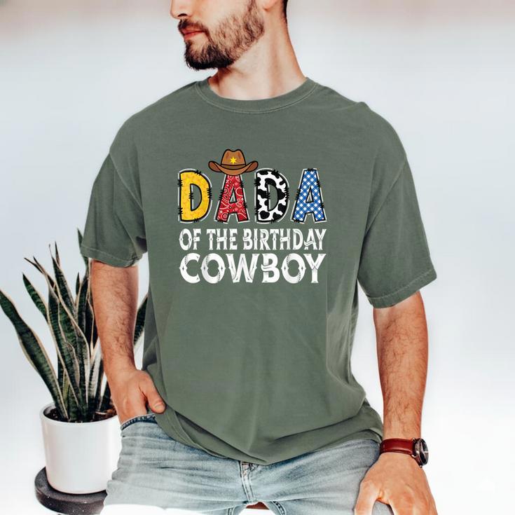 Dada 1st Birthday Cowboy Western Dada Birthday Boy Men's Comfort Colors T-Shirt