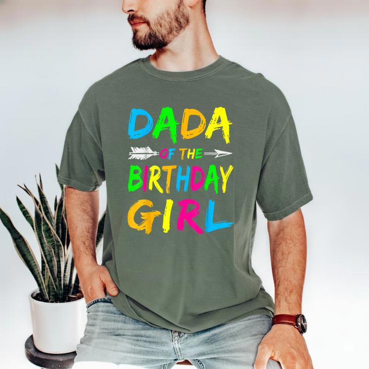 Dada Of The Birthday Girl Retro 80's Party Shirt Men's Comfort Colors T-Shirt
