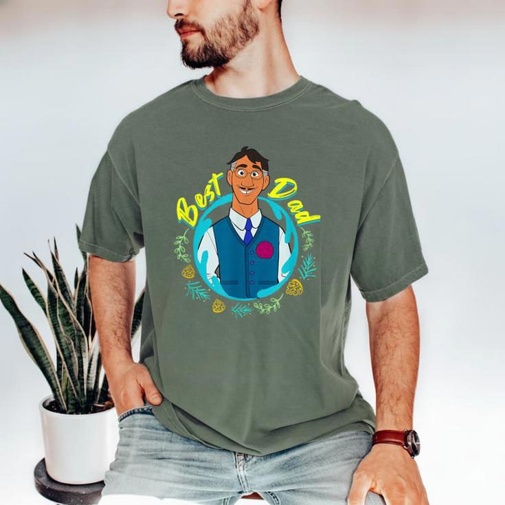 Disney Encanto Agustin Madrigal Best Dad Portrait Small Men's Comfort Colors T-Shirt