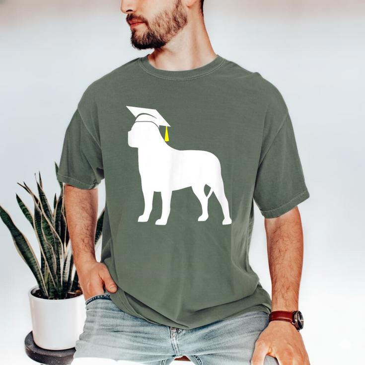 English Mastiff Graduation Dog Graduate Men's Comfort Colors T-Shirt