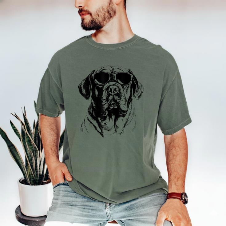 English Mastiff Sketch Drawing Art Dog Lover Mom Dad Women Men's Comfort Colors T-Shirt