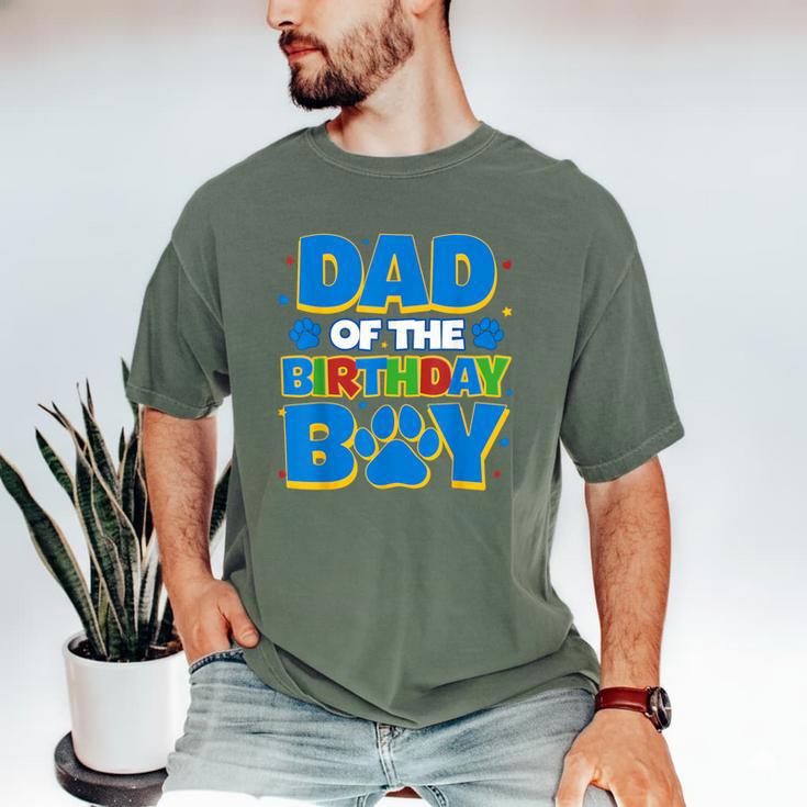 Family Matching Party Shirt Dad Of The Birthday Boy Men's Comfort Colors T-Shirt