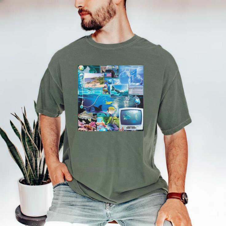 Frutiger Aero Retro Vibes Men's Comfort Colors T-Shirt