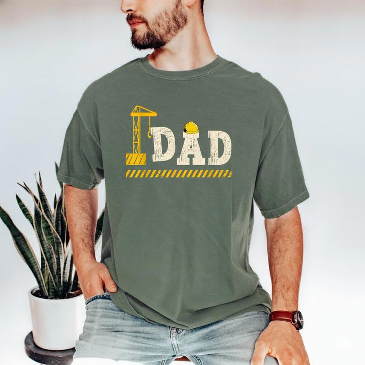 Happy Father's Day Construction For Son DAD Father's Day Men's Comfort Colors T-Shirt
