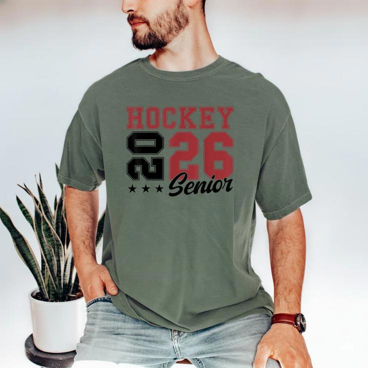 Hockey Senior Night Hockey Senior 2026 Graduation 59 Men's Comfort Colors T-Shirt