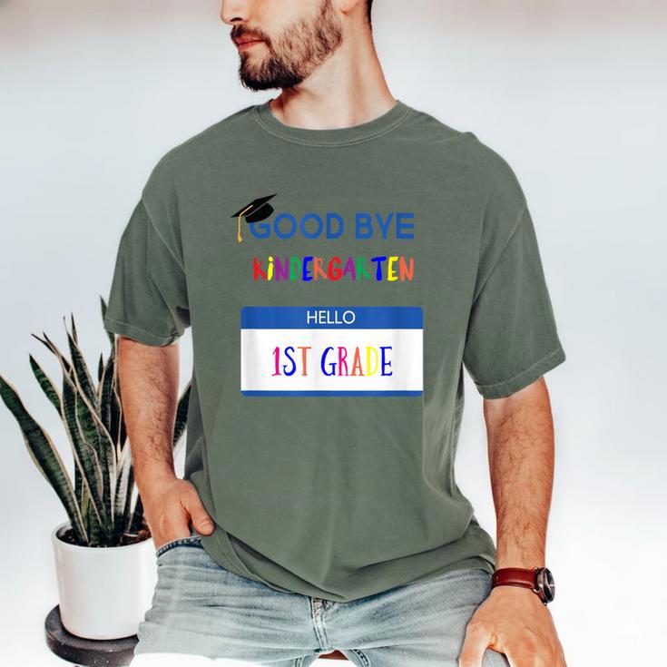 Kindergarten To 1st Grade GraduationShirt Men's Comfort Colors T-Shirt