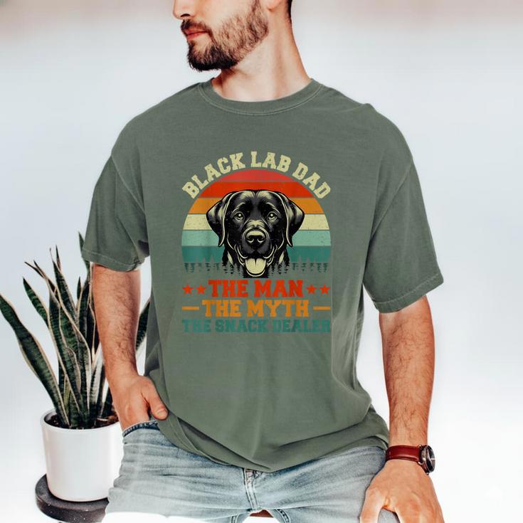 Labrador Retriever Dad Black Lab Dad Men's Comfort Colors T-Shirt Labrador Retriever Dad Black Lab Dad Men's Comfort Colors T-Shirt