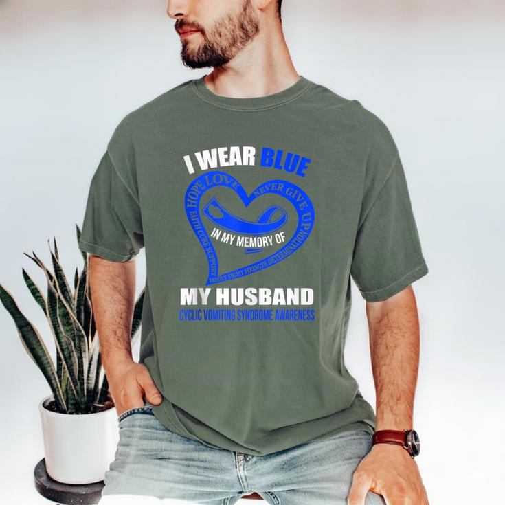 In My Memory Of My Husband CVS AWARENESS Men's Comfort Colors T-Shirt In My Memory Of My Husband CVS AWARENESS Men's Comfort Colors T-Shirt