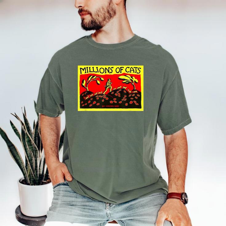Millions Of Cats Book Cover Men's Comfort Colors T-Shirt Millions Of Cats Book Cover Men's Comfort Colors T-Shirt