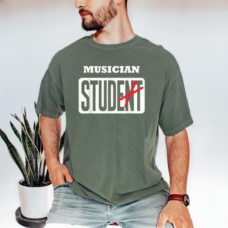 MUSICIAN Student Shirt Graduation MUSICIAN Stud Men's Comfort Colors T-Shirt
