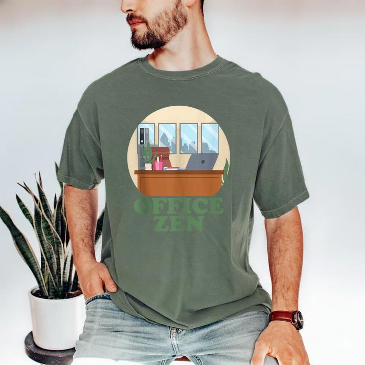 Office Zen Introvert Office Staff Secretary Employee Admin Men's Comfort Colors T-Shirt Office Zen Introvert Office Staff Secretary Employee Admin Men's Comfort Colors T-Shirt