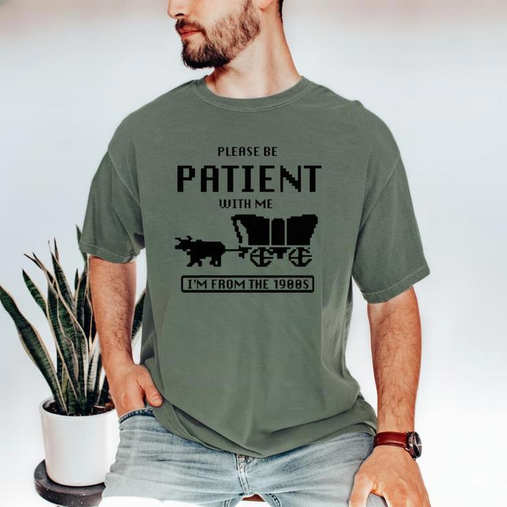 Be Patient With Me I'm From The 1900s Premium Tri-Blend Men's Comfort Colors T-Shirt