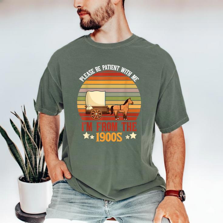 Please Be Patient With Me I'm From The 1900s Cool Dad Men's Comfort Colors T-Shirt