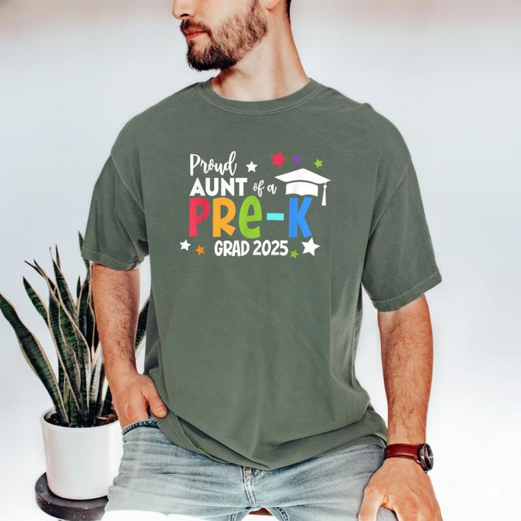 Proud Aunt Of A Pre-K 2025 Graduate Class Of 2025 Graduation Men's Comfort Colors T-Shirt