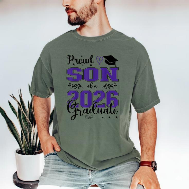 Proud Son Of a Class Of 2026 Graduate For Graduation Men's Comfort Colors T-Shirt
