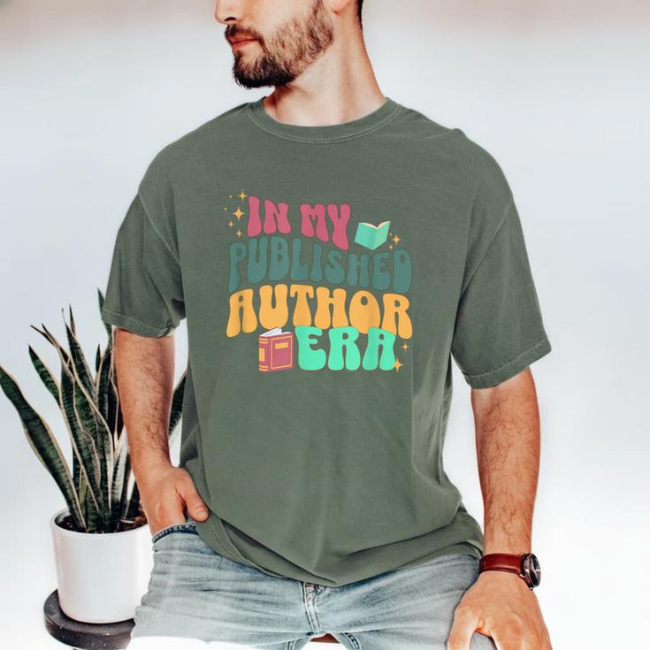 In My Published Author Era Cute Book Lover Writer Retro Tee Men's Comfort Colors T-Shirt In My Published Author Era Cute Book Lover Writer Retro Tee Men's Comfort Colors T-Shirt