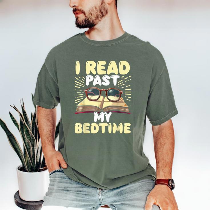 Reading Books For Kids Book Lover Bookworm Librarian Men's Comfort Colors T-Shirt
