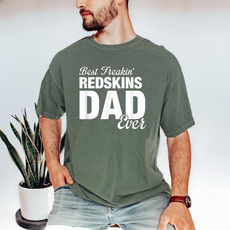 Redskins Goshen Best Freakin' Dad Ever HS Men's Comfort Colors T-Shirt Redskins Goshen Best Freakin' Dad Ever HS Men's Comfort Colors T-Shirt