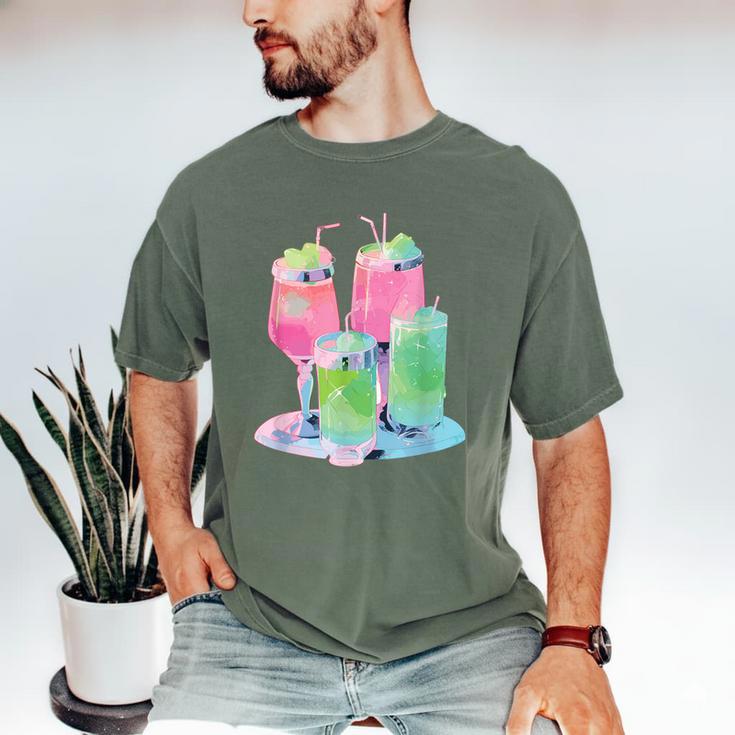 Retro Soft Drinks 80s 90s Nostalgia Cute Anime Aesthetic Tee Men's Comfort Colors T-Shirt Retro Soft Drinks 80s 90s Nostalgia Cute Anime Aesthetic Tee Men's Comfort Colors T-Shirt