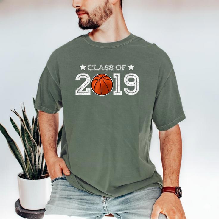 Senior 2019 Basketball Shirt Graduation Class Of 2019 Stars Men's Comfort Colors T-Shirt