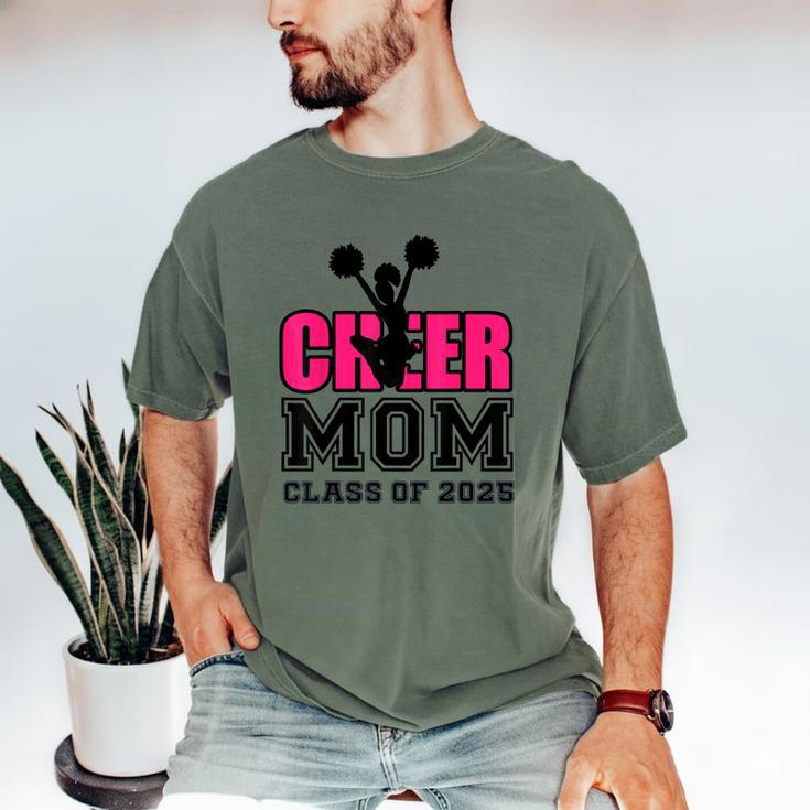 Senior Cheerleader Mom Cheer Class Of 2025 Graduation Women Men's Comfort Colors T-Shirt