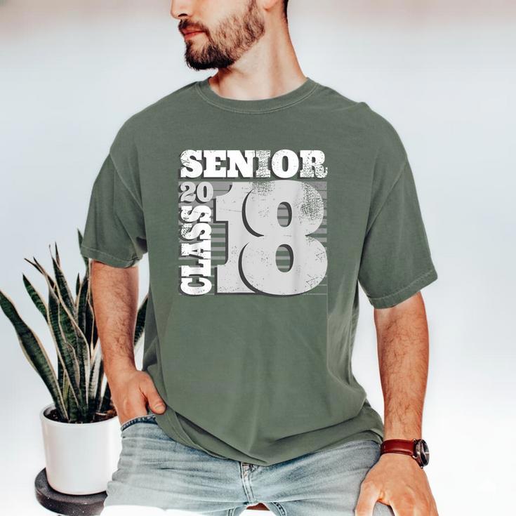 Senior Class Of 2018Shirt High School Graduation Men's Comfort Colors T-Shirt