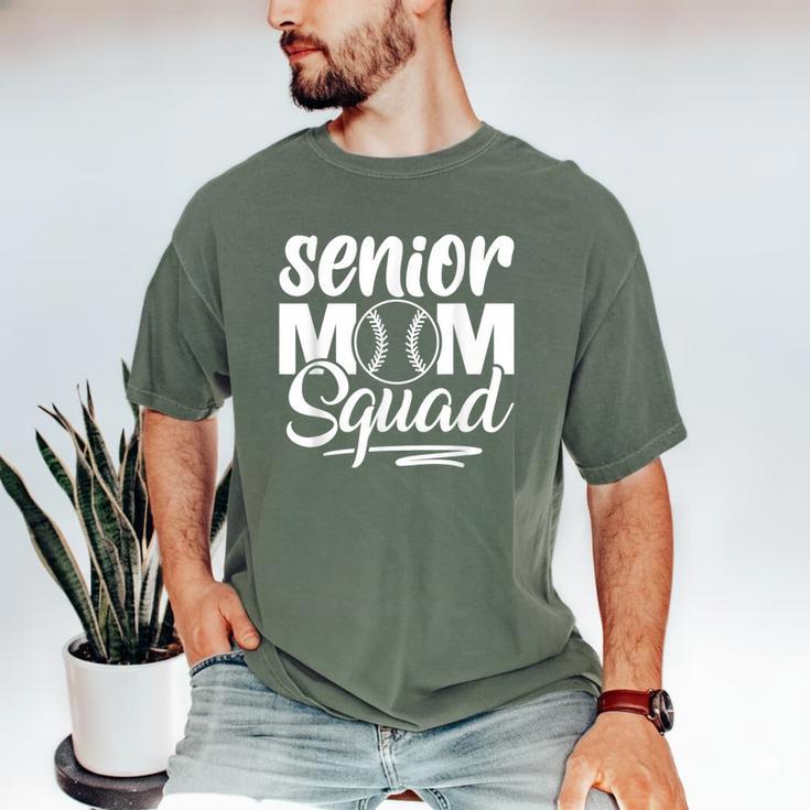 Senior Mom Squad Baseball Class Of 2023 Graduation Men's Comfort Colors T-Shirt