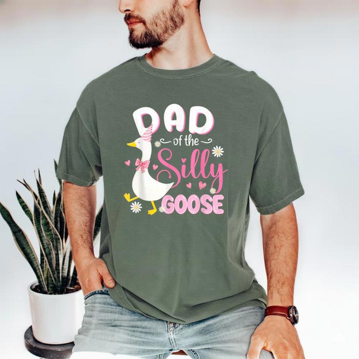 Silly Dad Goose Dad 1st Birthday Family Matching Party Men's Comfort Colors T-Shirt Silly Dad Goose Dad 1st Birthday Family Matching Party Men's Comfort Colors T-Shirt