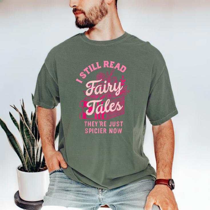 Spicy Book Lover For Women Who Love To Read Romance Fantasy Men's Comfort Colors T-Shirt