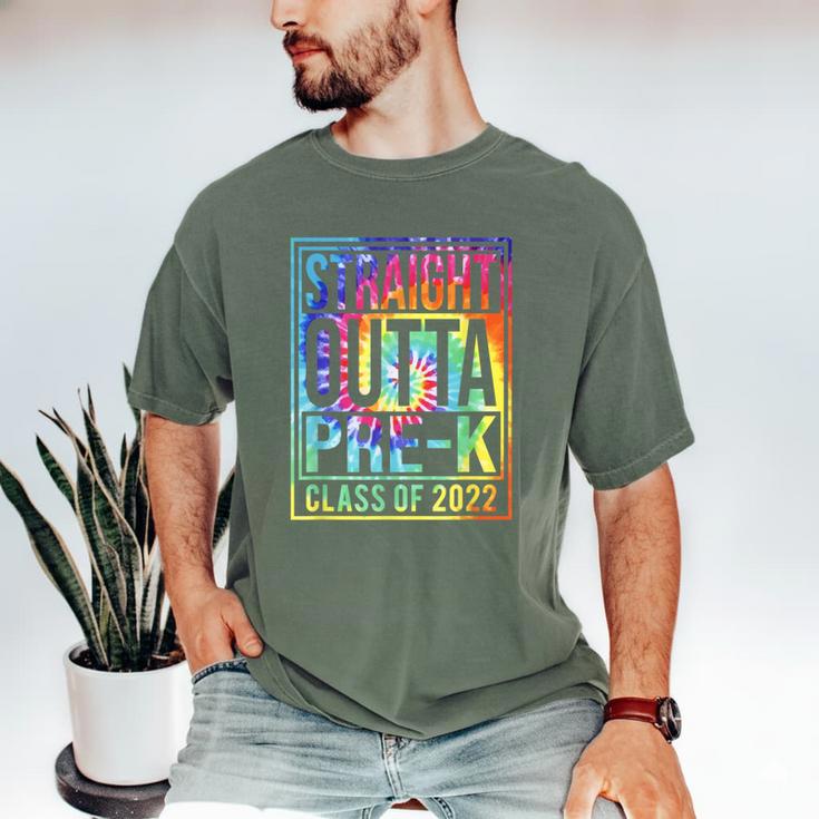 Straight Outta Pre-K Class Of 2022 Preschool Graduation Men's Comfort Colors T-Shirt