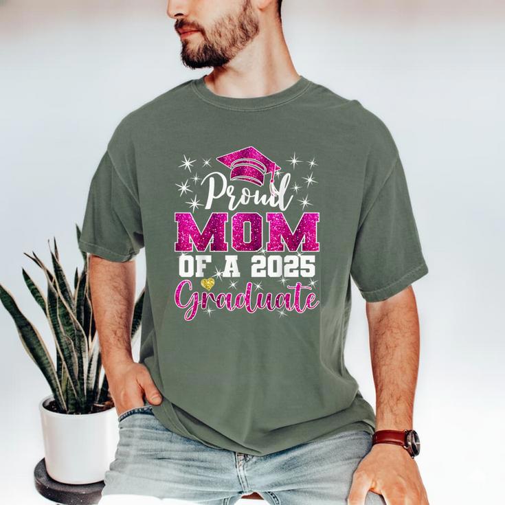 Super Proud Mom Of 2025 Graduate Senior Graduation Family Men's Comfort Colors T-Shirt