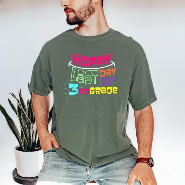 Sweet Happy Last Day Of 3rd Grade Kids GraduationMen's Comfort Colors T-Shirt